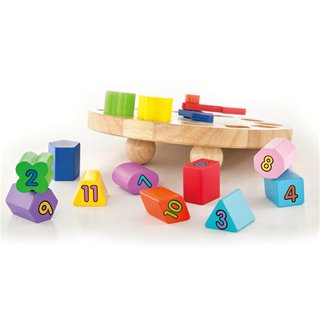 Shape sorting puzzle - clock